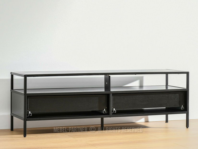 TV stolek/skříňka Subsidios (černá)