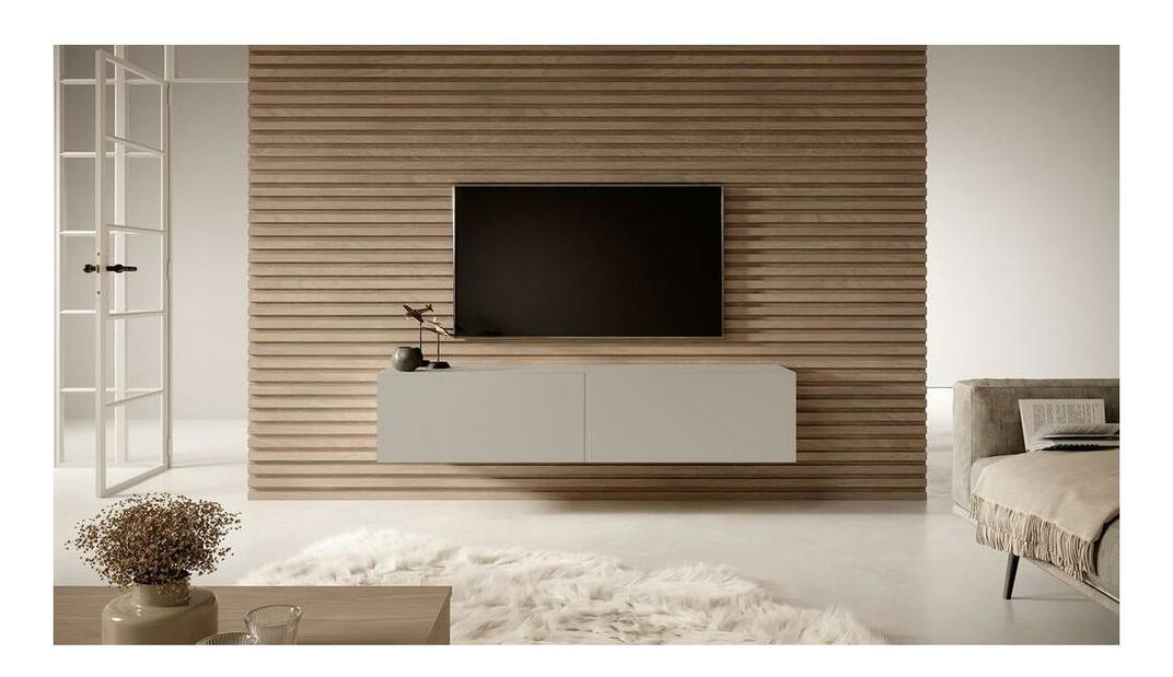 TV skříňka/stolek Bakira 140 (sivobéžová)