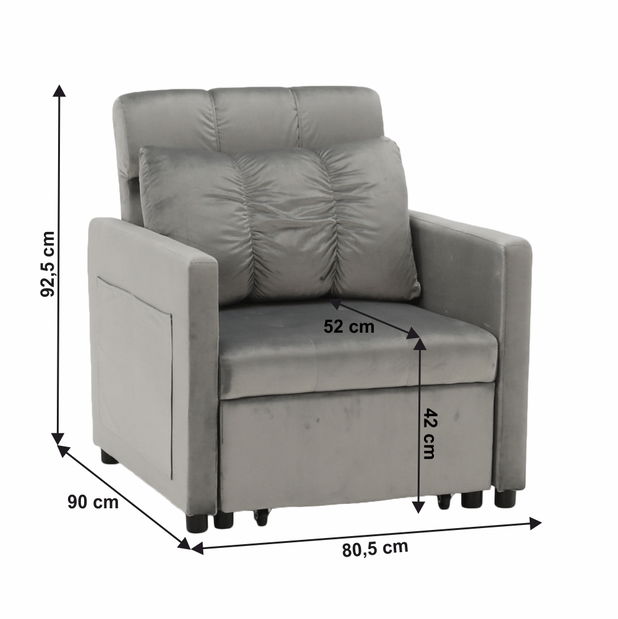 Rozkládací křeslo Igro