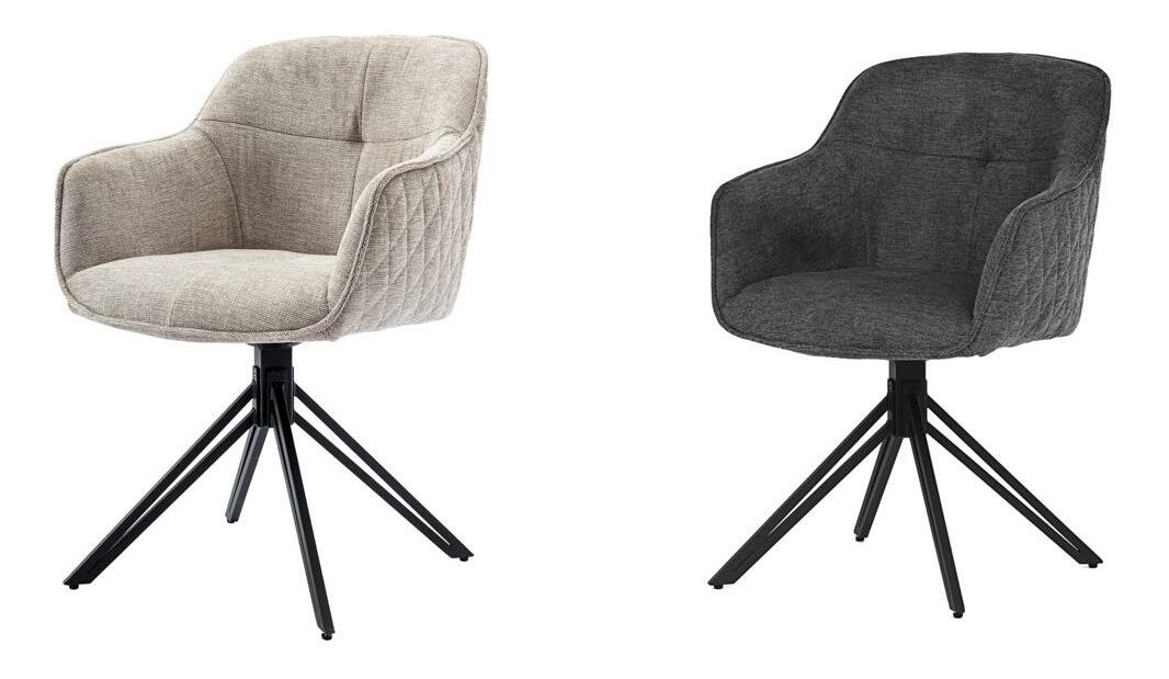 Jídelní židle Heretico (tmavě šedá)