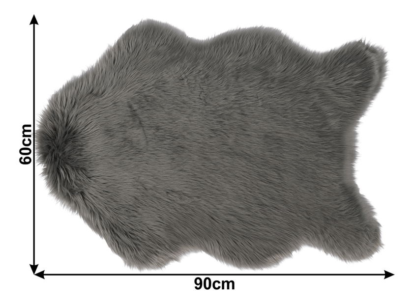 Umělá kožešina 60x90 Eborria typ 5