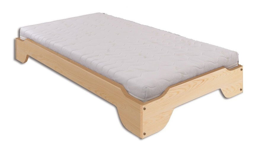 Jednolůžková postel 90 cm LK 138 (masiv) *výprodej