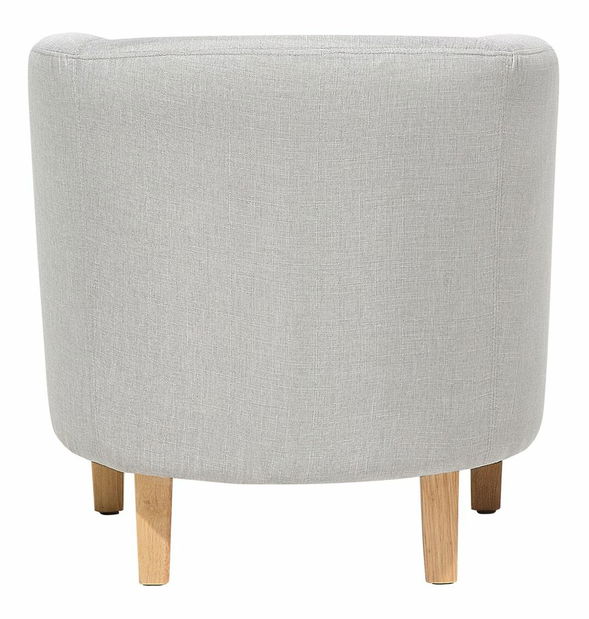 Křeslo Holdam (světlešedá)