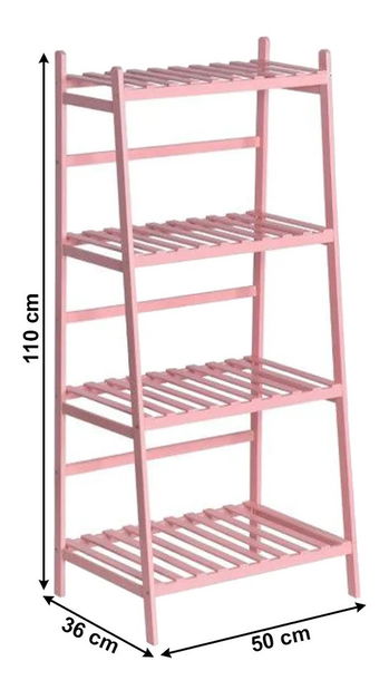 Regál Neplo typ 4 (růžová)