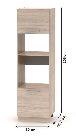 Vestavěná kuchyňská skříňka NOPL-084-00 Noliana (dub sonoma)