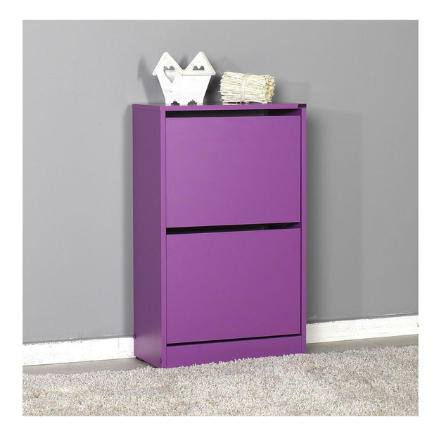 Botník (skříňka na boty) Tosina 2 (fialová)