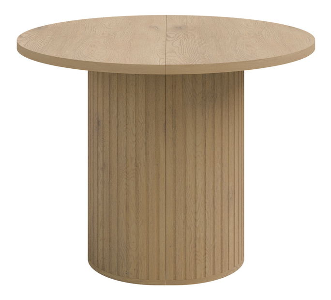 Rozkládací jídelní stůl Ovalina (dub)