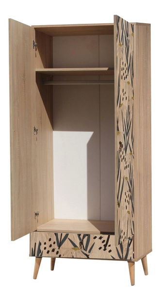 Šatní skříň Cettelona (vícebarevné)