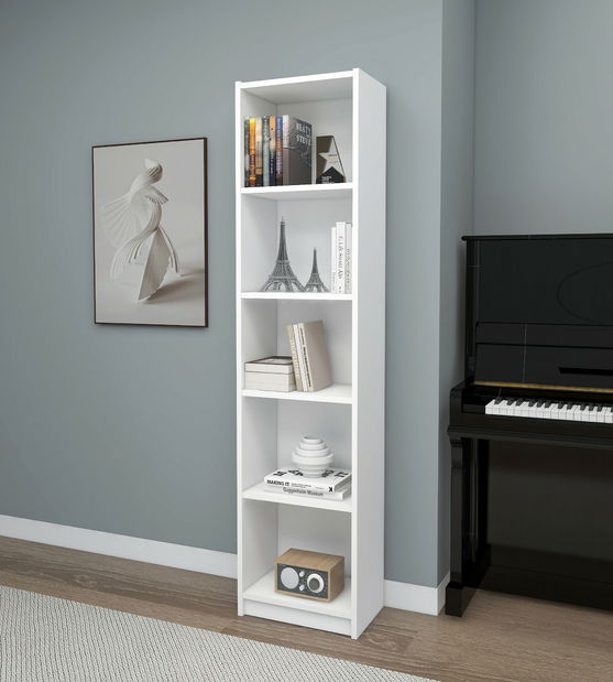 Regál Fredericca (bílá)