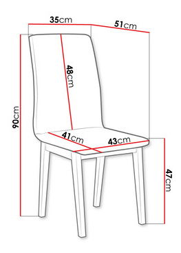 Jídelní židle Tokio I (hnědá + ořech)
