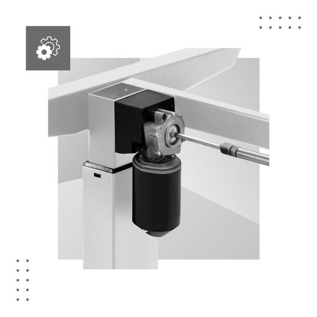 Elektrický rám na stůl Xenon 2.0 (bílá)