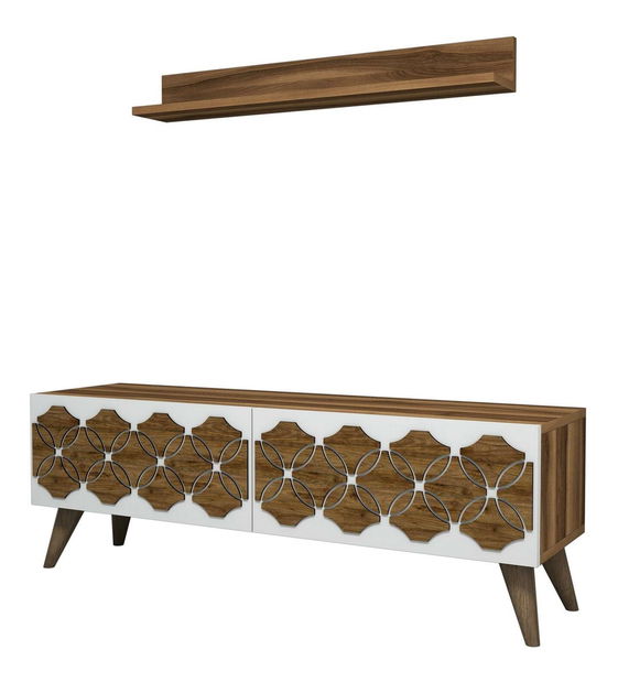 Obývací stěna Lamutu (ořech)