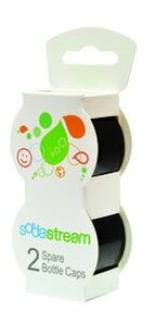 Náhradní víčko Sodastream na plastové láhve (černá) (2ks)