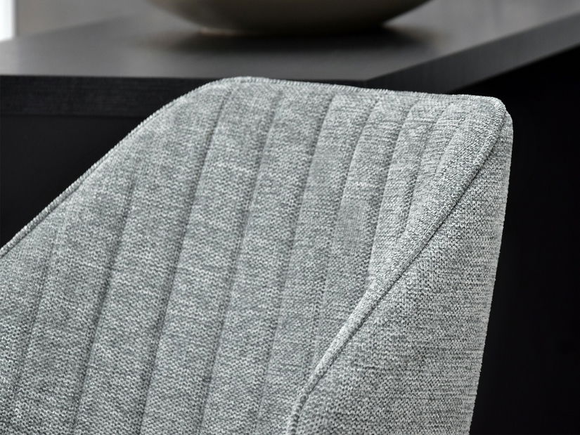 Židle Greta H (šedá + černá)