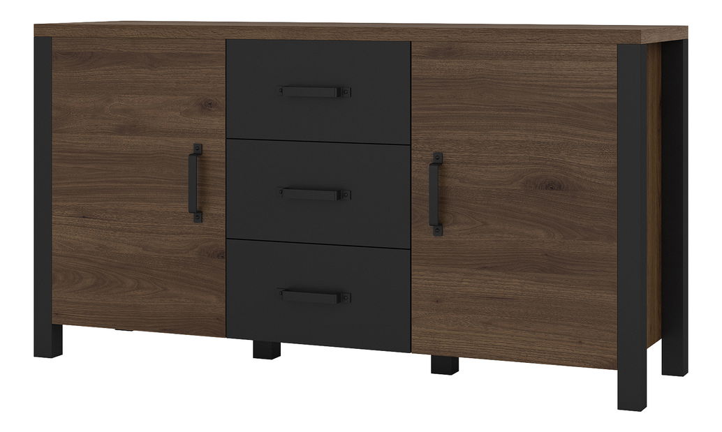 Komoda Oralee Typ 26 (okapi + černá matná)