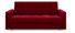 Pohovka dvousedačka Luna (červená)