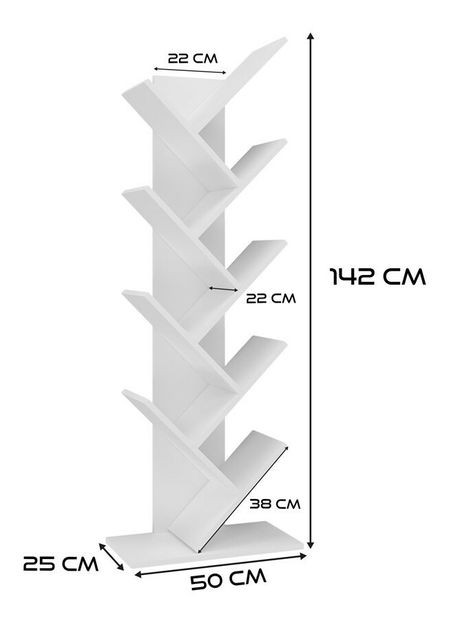 Regál Figurones 1 (bílá)