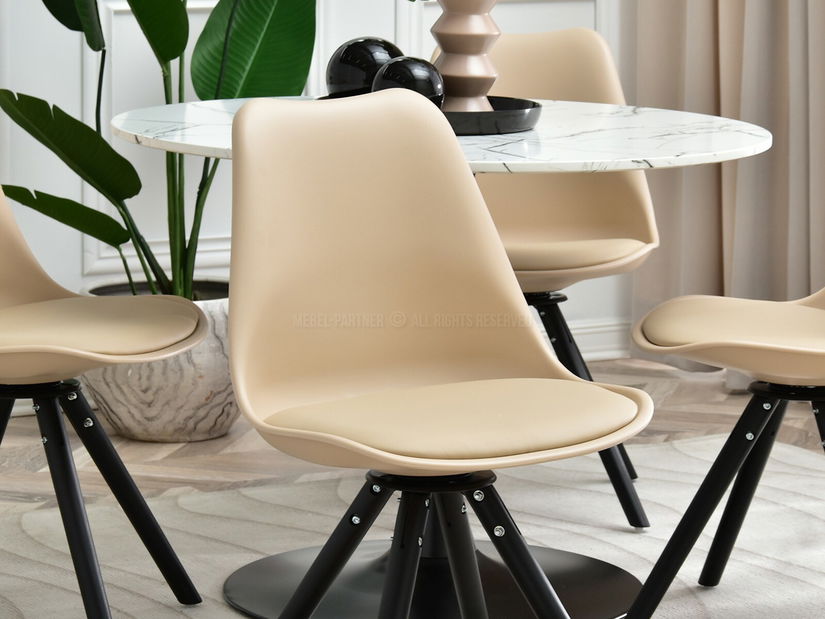 Židle Large Otoc (béžová + buk)