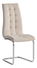 Jídelní židle Farando NEW (béžová + chróm)