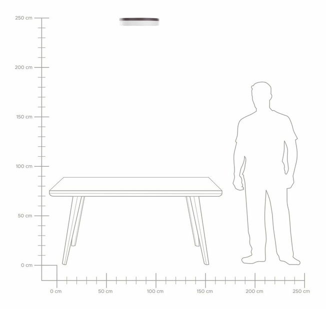 Stropní svítidlo Sualocin (bílá)