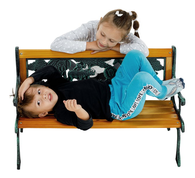 Dětská zahradní lavička Nattesa