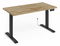 Elektrický PC stolek Natura 140 (dub + černá)