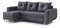  Rohová sedací souprava Eugenie (L) (tmavě šedá)