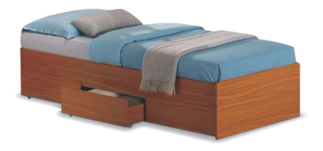 Jednolůžková postel 90 cm Oscar B FP B01(s roštem)