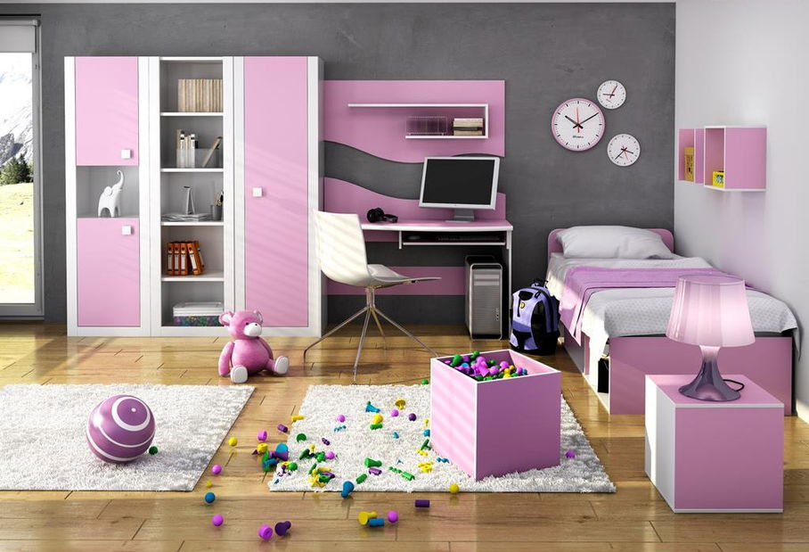 Rozkládací postel 80 cm Mario M-16 (s matracem)