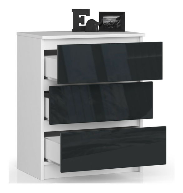 Komoda Kalista II (grafit lesk)