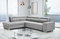 Rohová sedací souprava Dayle (světle šedá) (L)