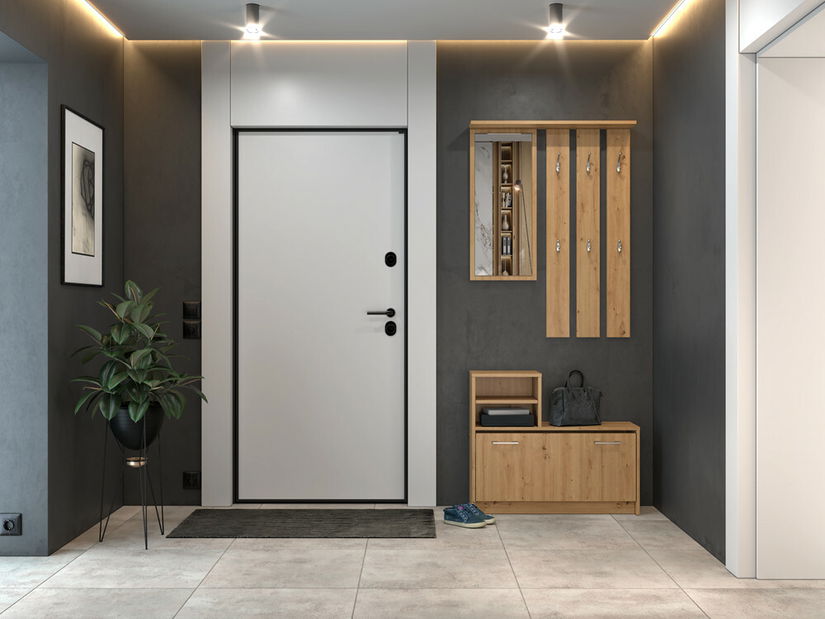 Předsíňová sestava Vayan 1 (dub artisan) (se zrcadlem)