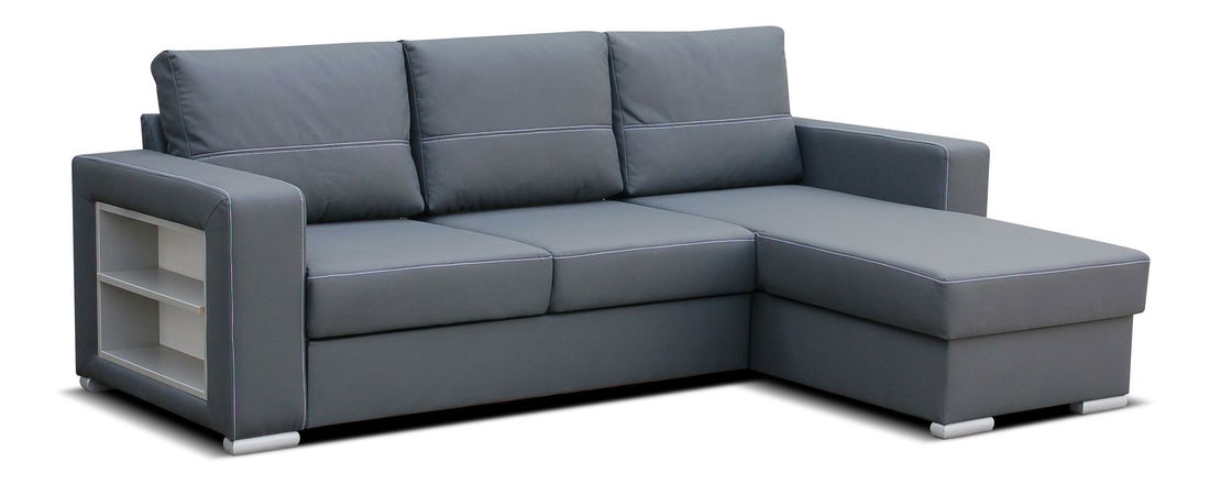 Rohová sedací souprava Osmo (světle šedá) (P)