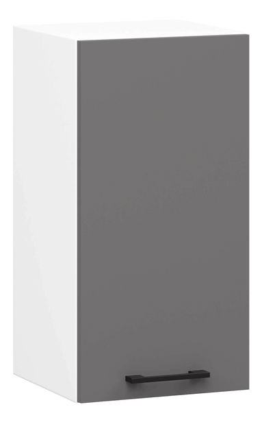 Horní kuchyňská skříňka Organo W1 30 (bílá + grafit)