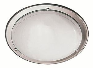 Stropní svítidlo Ufo 5143 (chromová + opálové sklo)