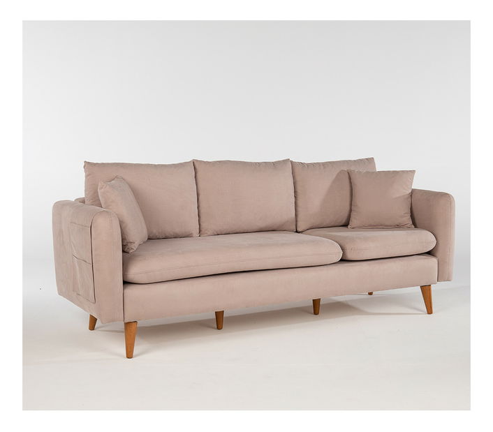 Pohovka třísedačka Sanfrisco (starorůžová)