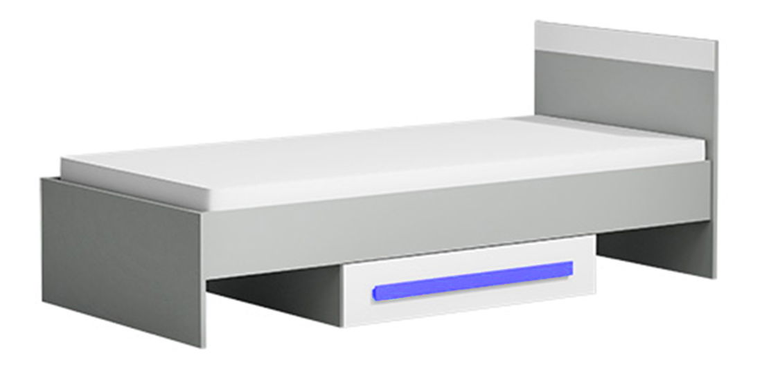 Jednolůžková postel 90 cm Gilla G12 (modrá)