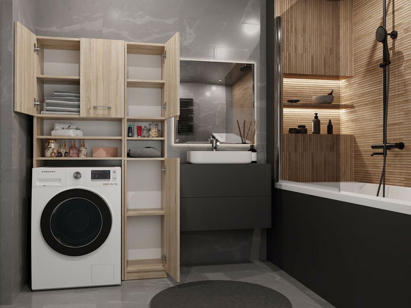 Koupelnová sestava Molinos 1 (dub sonoma)