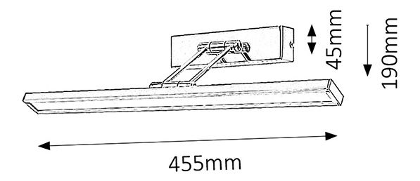 Závěsné svítidlo Picture Slim 3907 (chromová)