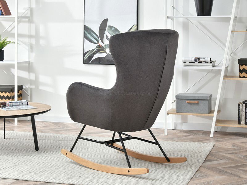 Křeslo Nesí (grafit + buk bílý)