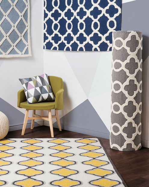 Koberec 80 x 150 cm Zilza (šedá)