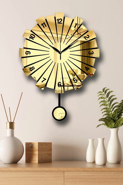 Nástěnné hodiny Vlní (šedá)