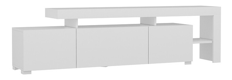 TV stolek/skříňka Belize (lesk bílý) *bazar