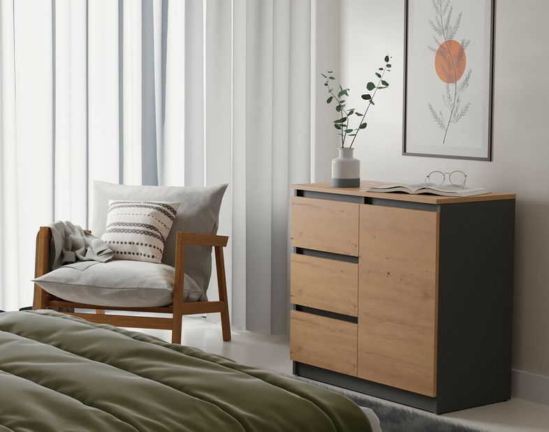 Komoda Musecalo 12 (dub artisan + artisan)