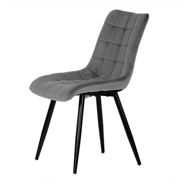 Jídelní židle Constituyen (šedá)