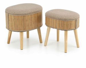 Taburetka Tuena (béžová)