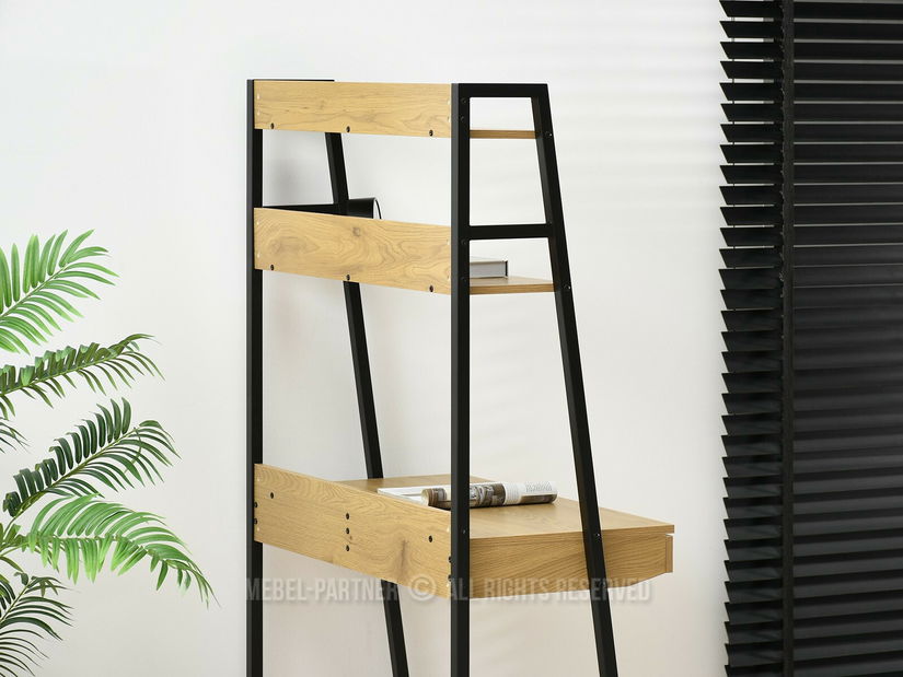 PC stolek Bergino (dub + černá)