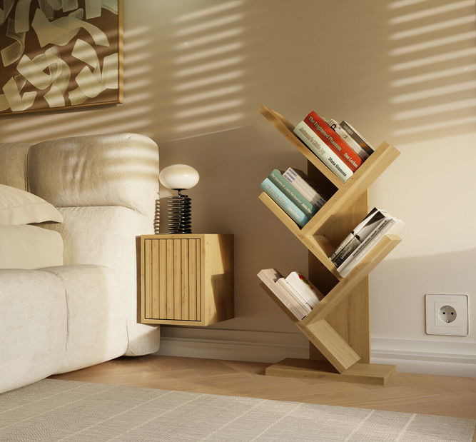 Regál Figurones Mini 1 (dub artisan)