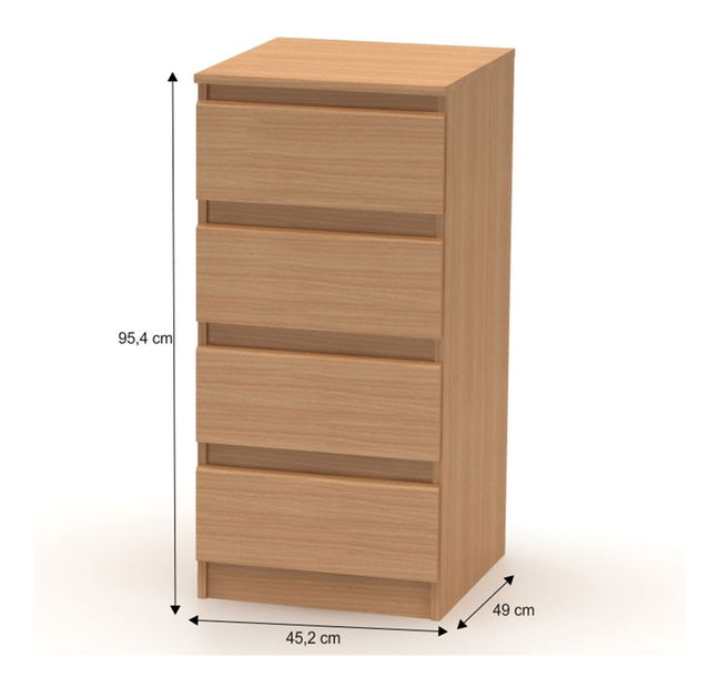 Komoda Hannah New 09 (buk)