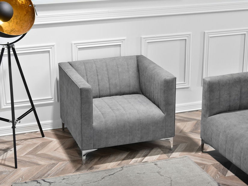 Relaxační křeslo Rotundas (šedá)